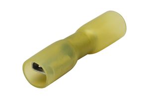 Obrázek z Izolovany konektor 6,3mm se smrst. trubici 