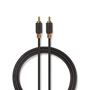 Obrázek z Propojovací kabel 1xRCA - 1xRCA 2m 