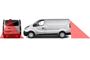 Obrázek z CMOS parkovaci kamera Renault Trafic / Opel Vivaro / Fiat Talento 