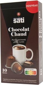 Obrázek z Sati Chocolat Chaud x10 caps (Nespresso) 