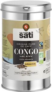 Obrázek z Sati Congo Bio Fairtrade 225 g zrno dóza 