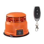 Obrázek AKU LED maják, oranžový, dálkové ovládání, magnet, ECE