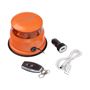 Obrázek z AKU LED maják, oranžový, dálkové ovládání, magnet, ECE 