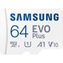 Obrázek z Paměťová karta MicroSDXC 64GB 160M + adaptér, SAMSUNG EVO Plus 