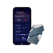 Obrázek Owlet Dream Sock - Bedtime Blue