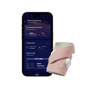 Obrázek z Owlet Dream Sock - Dusty Rose 