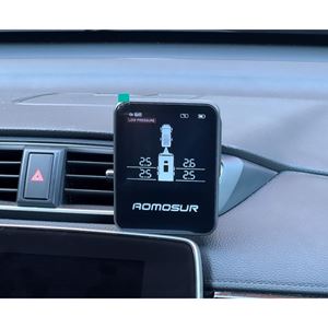 Obrázek z TPMS kontrola tlaku v pneumatice přívěsného vozíku / karavanu 4 externí čidla 