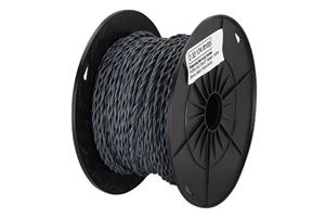 Obrázek z Kabel repro 2x0,75mm² kroucený šedý 