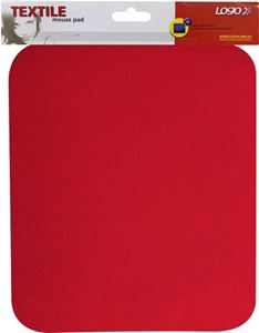 Obrázek z Logo Podložka pod myš, měkká, červená 