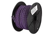 Obrázek Kabel repro 2x0,75mm² kroucený fialový