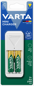 Obrázek z Varta Mini Charger+2xAA 2100mAh 57656-451 