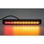Obrázek z LED sdružená lampa zadní s výstražným oranžovým světlem, 12-24V, ECE R65 