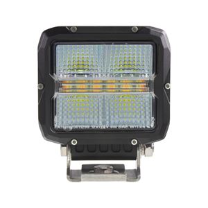 Obrázek z LED světlo obdélníkové bílé/oranžové, 60W, 105x117mm, ECE R65 