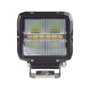 Obrázek z LED světlo obdélníkové bílé/oranžové/poziční, 60W, 105x117mm, ECE R65 