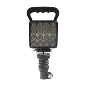 Obrázek z LED světlo hranaté, bílé, 16x3W, na hrot, ECE R10 