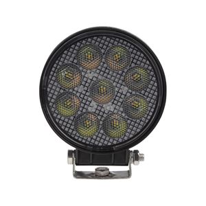 Obrázek z LED světlo kulaté, bílé/oranžové, 9x3W/9x1W, ø114mm, ECE R10 