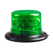 Obrázek LED maják, 12-24V, 24xLED zelený, magnet