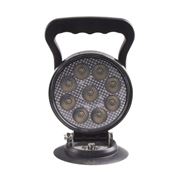Obrázek LED světlo kulaté, bílé, 9x3W, ø114mm, magnet, ECE R10