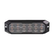 Obrázek PROFI výstražné LED světlo vnější, oranžové, 12-24V, ECE R65