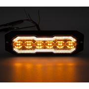 Obrázek PROFI výstražné/couvací LED světlo, oranžové + bílé, 12-24V, ECE R65