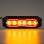Obrázek z PROFI výstražné/zadní LED světlo, oranžové + červené, 12-24V, ECE R65 