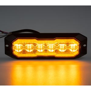 Obrázek z PROFI výstražné/boční LED světlo, oranžové + oranžové, 12-24V, ECE R65 