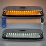Obrázek z AKU LED rampa oranžová+bílá, APP, magnet, 12-24V, 304mm, ECE R65 R10 
