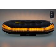 Obrázek AKU LED rampa oranžová, 48xLED, magnet, 328mm, ECE R65 R10