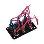 Obrázek z Panel s 3x spínači + 3x pojistky, 12/24V 