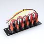 Obrázek z Panel s 6x spínači + 6x pojistky, 12/24V 