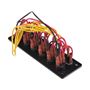 Obrázek z Panel s 6x spínači + 6x pojistky, 12/24V 