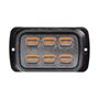 Obrázek z PREDATOR 24x1W LED, 12-24V, oranžový, ECE R65 