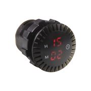 Obrázek Digitální LED hodiny 12-24V, červené