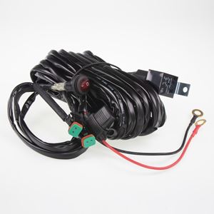 Obrázek z Kabelová sada pro pracovní světla, 1x vypínač, 2x DT konektor 