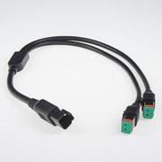 Obrázek Rozdvojka DT konektoru, 1x vstup DT, 2x výstup DT, 40cm