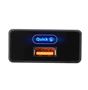 Obrázek z USB nabíječka QC3.0 do panelu. 12/24V 