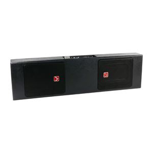 Obrázek z KUERL aktivní dvojitý slim subwooferový box 6x9", 400W 