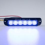 Obrázek PROFI výstražné LED světlo vnější, modré, 12-24V, ECE R65