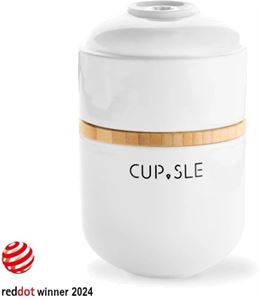 Obrázek z Matte Hrnek na kávu s dripperem CUPSLE 