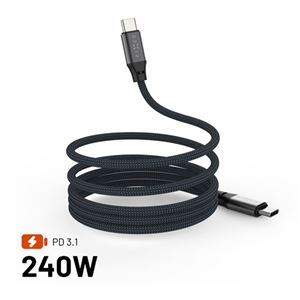 Obrázek z Fixed USB-C/USB-C 2m 240W FIXDBM-CC2-GR 