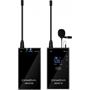 Obrázek z CKMOVA UM100 Kit1 Ultracompact 3.5mm Output UHF Dual-Channel Wireless Mic 