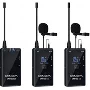 Obrázek CKMOVA UM100 Kit2 Ultracompact 3.5mm Output UHF Dual-Channel Wireless Mic