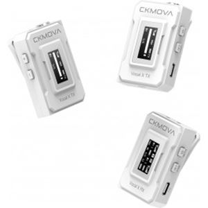 Obrázek z CKMOVA Vocal X V2W wireless microphone system, white 