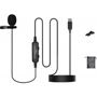 Obrázek z CKMOVA LCM2C lavalier microphone USB-C 