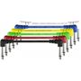 Obrázek z Cordial EI Pack 2 patch cable pack, jack 6,3 mm mono 90° / jack 6,3 mm mono 90°, 0,3 m 