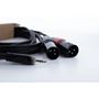 Obrázek z Cordial EY 1.5 WMM 1x jack 3,5 mm stereo / 2x XLR male, 1,5 m 
