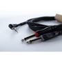 Obrázek z Cordial EY 3 WRPP 1x jack 3,5 mm 90° stereo / 2x jack 6,3 mm mono, 3 m 