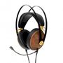 Obrázek z MEZE AUDIO 99 Classics, hifi sluchátka s mikrofonem Boom Mic, ořech zlatá 