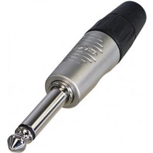 Obrázek z REAN Mono 6,3mm JACK chrome plated housing, tin plated contacts 
