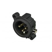 Obrázek Neutrik NC3MAH Male XLR Receptacle